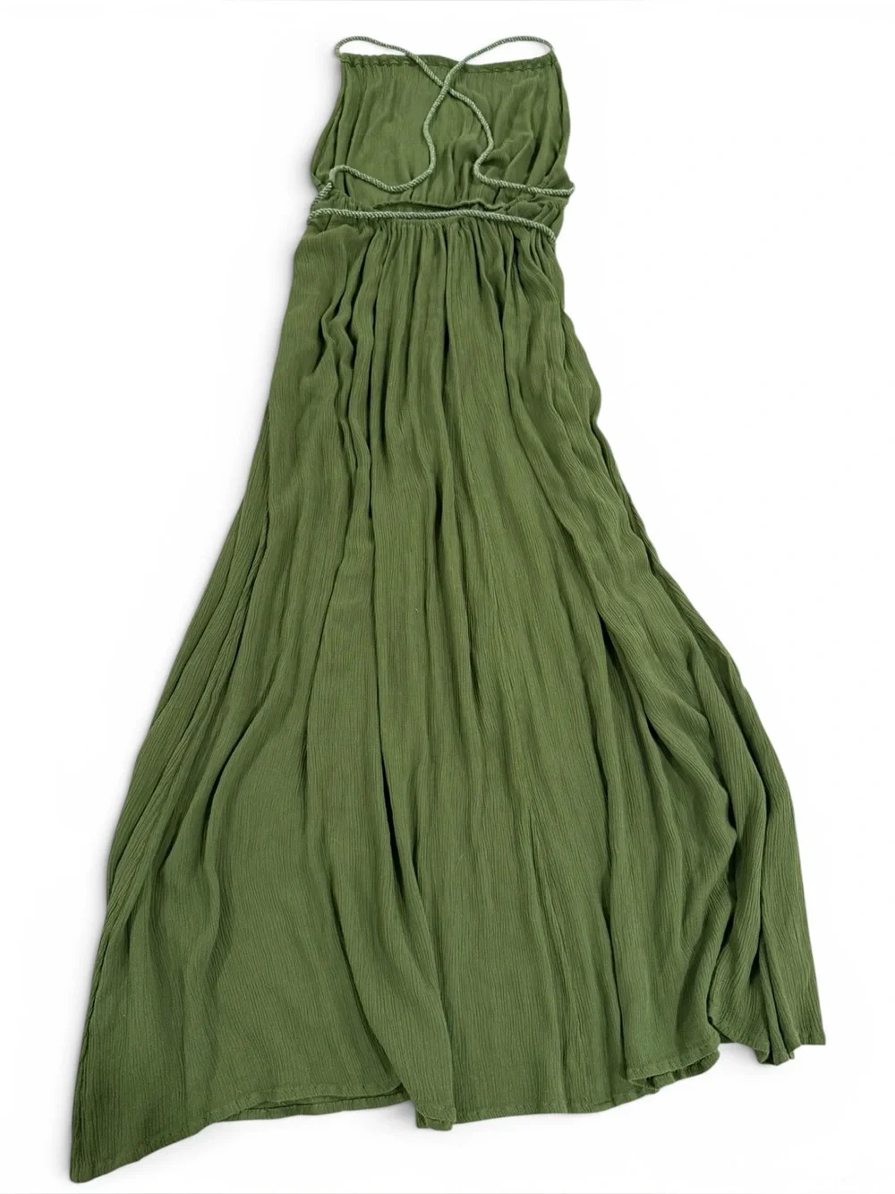 elan Green 100% Rayon Maxi Dress Size M